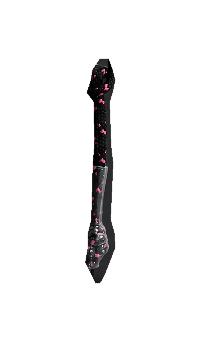 Zipper Pull - Schwarz / Pink