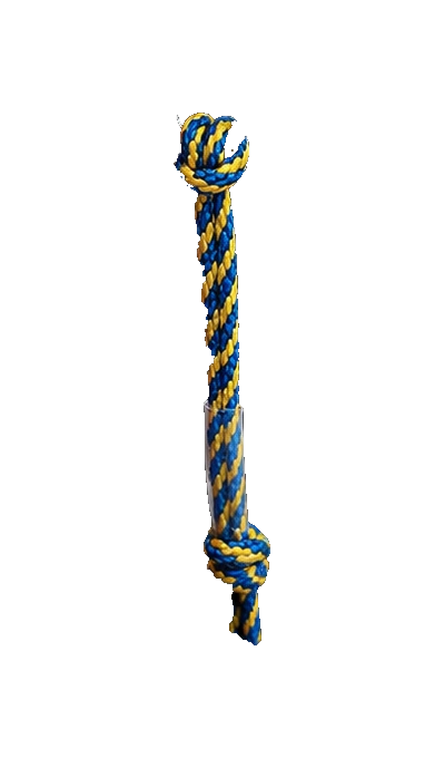 Zipper Pull - Blau / Gelb